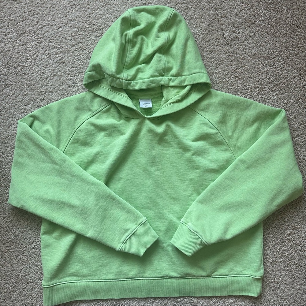 Outdoor Voices Green Hoodie